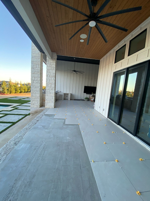 Outdoor Concrete Patio Flooring