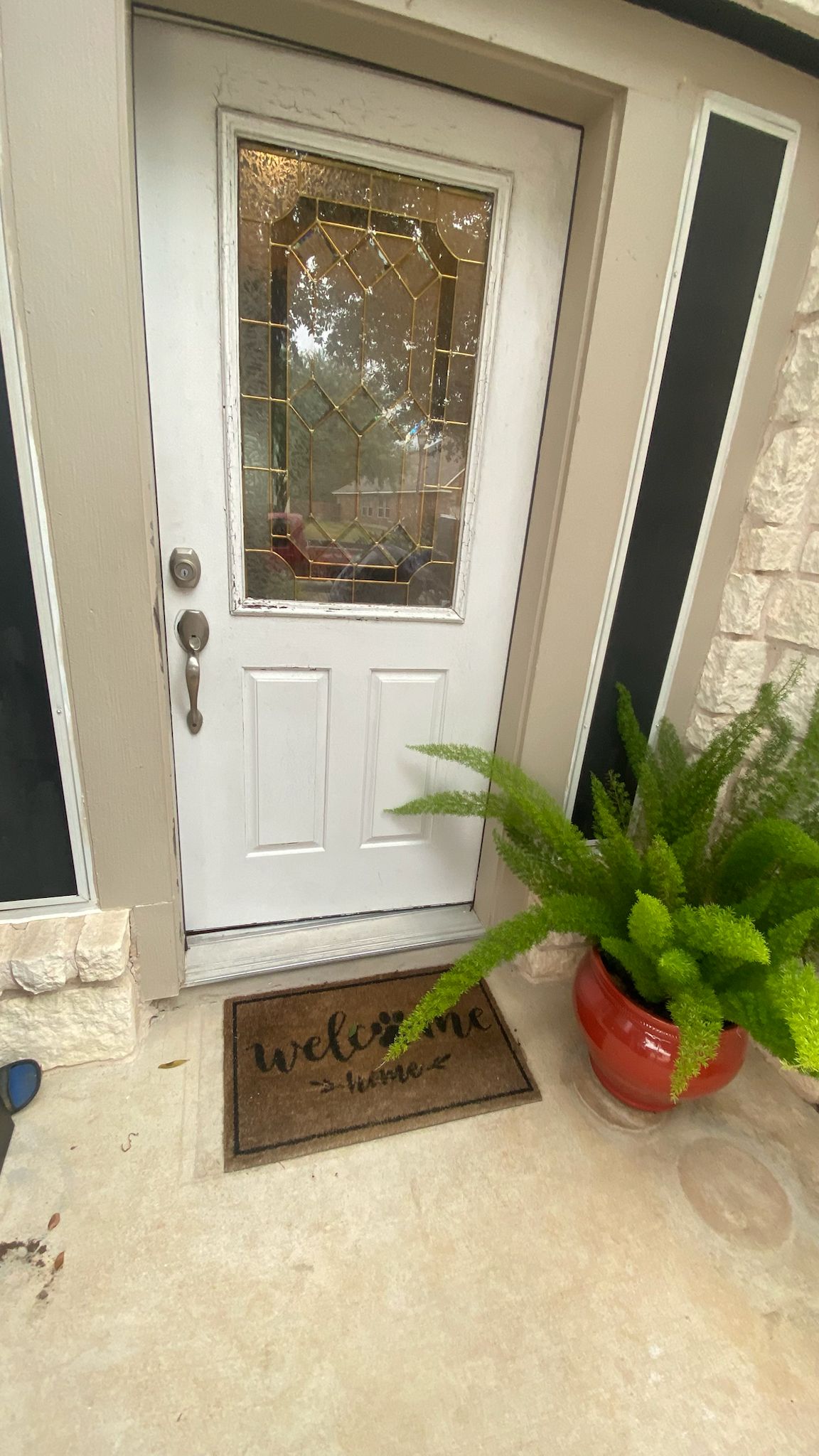 Interior door installation and trim